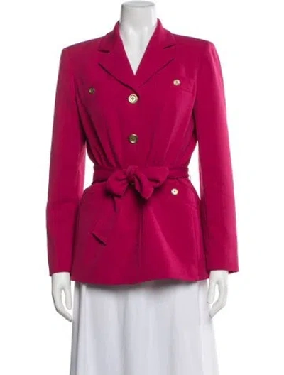 Pre-owned Kasper Blazer In Pink