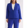 Kasper Cardigan-style Stretch Crepe Blazer