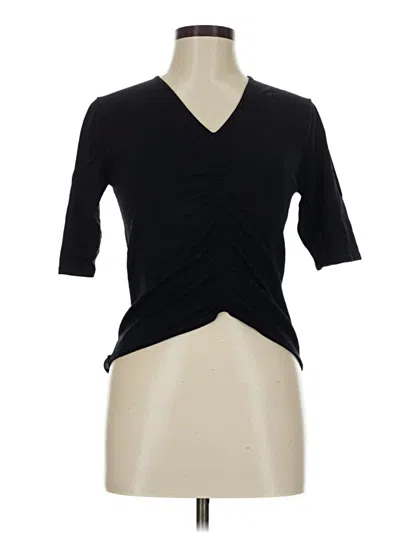 Pre-owned Kasper Cardigan Sweater In Black