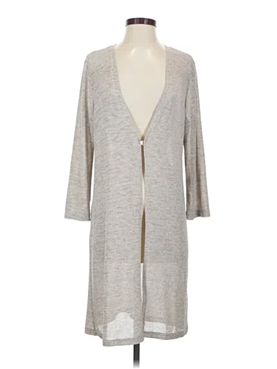 Pre-owned Kasper Cardigan Sweater In Gray