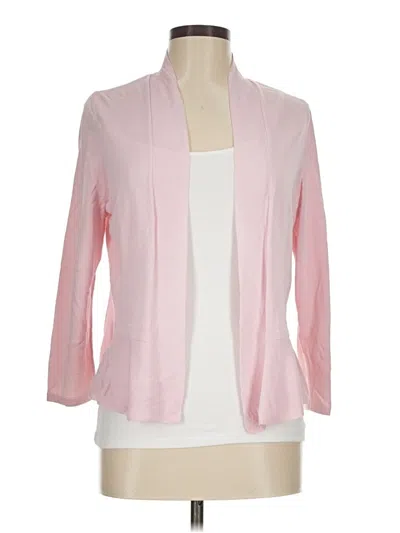 Pre-owned Kasper Cardigan Sweater In Pink
