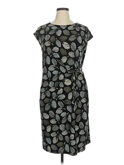 Pre-owned Kasper Casual Dress In Black