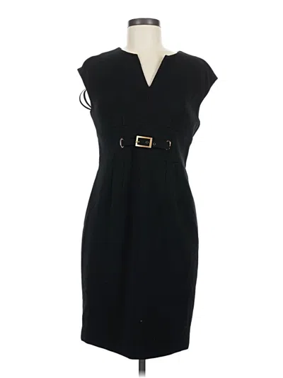 Pre-owned Kasper Casual Dress In Black