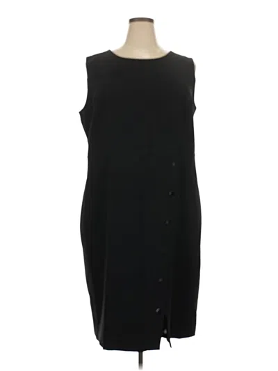 Pre-owned Kasper Casual Dress In Black