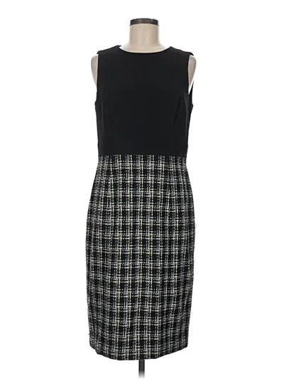 Pre-owned Kasper Casual Dress In Black