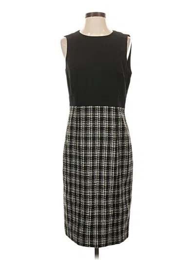 Pre-owned Kasper Casual Dress In Black