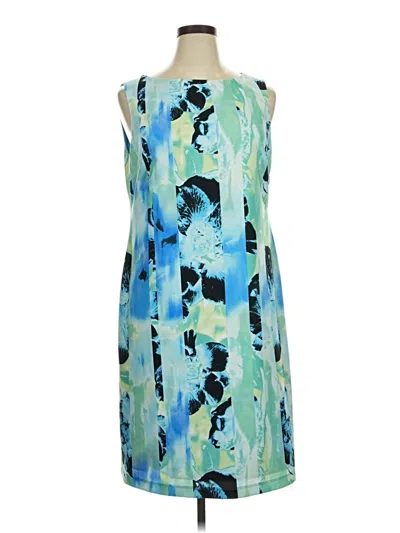 Pre-owned Kasper Casual Dress In Blue