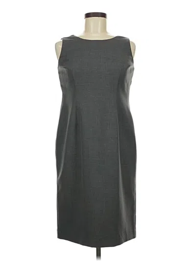 Pre-owned Kasper Casual Dress In Gray