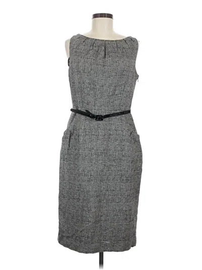Pre-owned Kasper Casual Dress In Gray