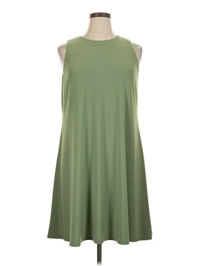 Pre-owned Kasper Casual Dress In Green