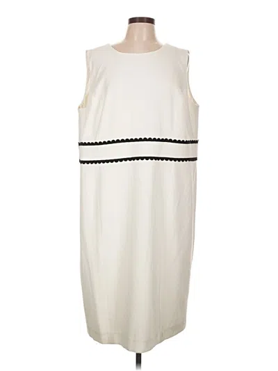 Pre-owned Kasper Casual Dress In Ivory