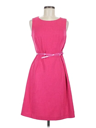Pre-owned Kasper Casual Dress In Pink