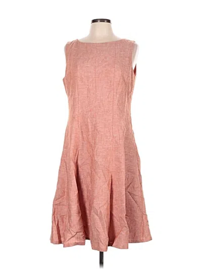 Pre-owned Kasper Casual Dress In Pink
