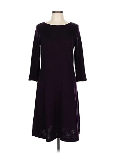 Pre-owned Kasper Casual Dress In Purple