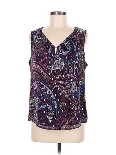 Pre-owned Kasper Casual Dress In Purple