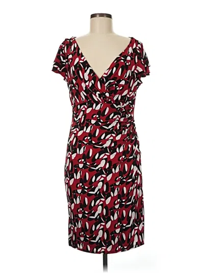 Pre-owned Kasper Casual Dress In Red