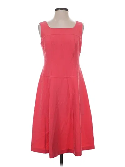 Pre-owned Kasper Casual Dress In Red