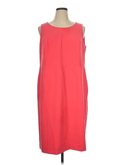 Pre-owned Kasper Casual Dress In Red