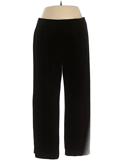 Pre-owned Kasper Casual Pants In Black