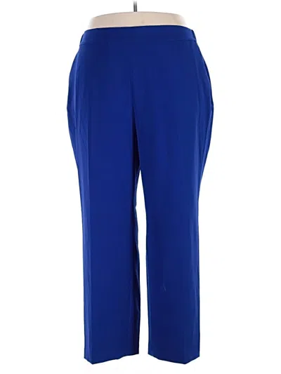 Pre-owned Kasper Casual Pants In Blue