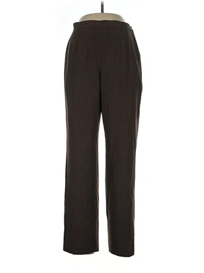 Pre-owned Kasper Casual Pants In Brown
