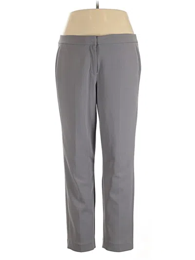 Pre-owned Kasper Casual Pants In Gray
