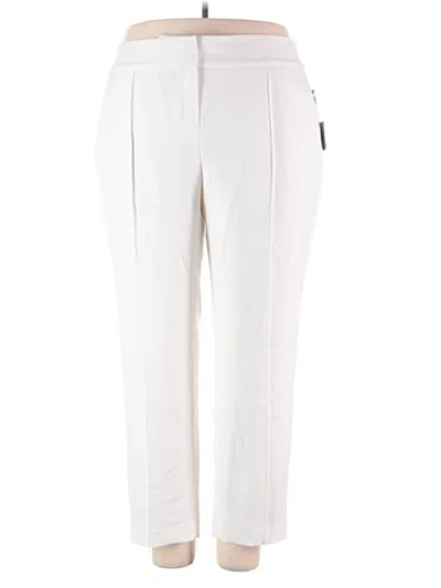 Kasper Casual Pants In White