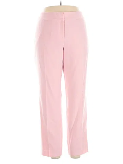 Pre-owned Kasper Casual Pants In Pink