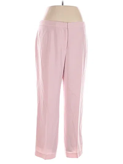 Pre-owned Kasper Casual Pants In Pink