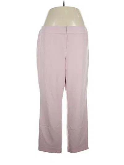 Pre-owned Kasper Casual Pants In Pink