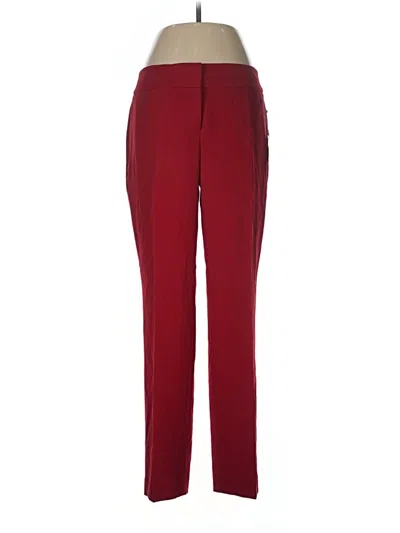Pre-owned Kasper Casual Pants In Red