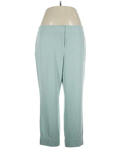 Pre-owned Kasper Casual Pants In Teal