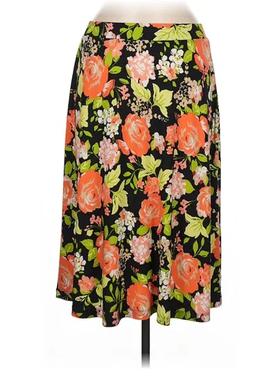 Pre-owned Kasper Casual Skirt In Black