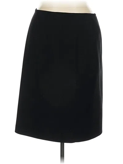 Pre-owned Kasper Casual Skirt In Black