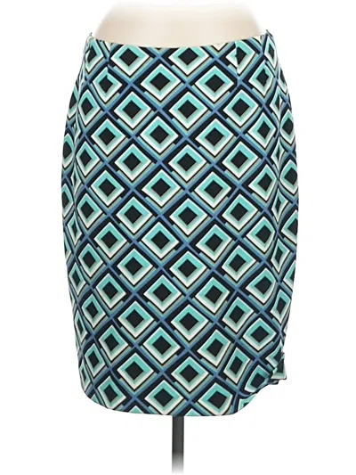 Pre-owned Kasper Casual Skirt In Blue