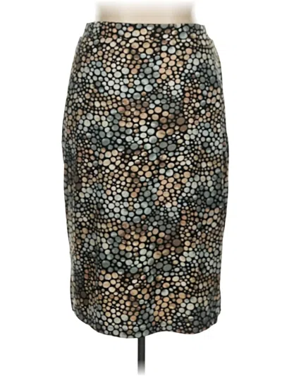 Pre-owned Kasper Casual Skirt In Brown