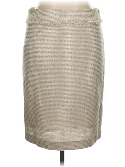 Pre-owned Kasper Casual Skirt In Brown