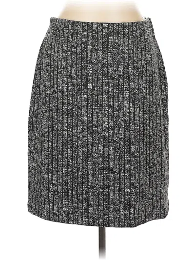Pre-owned Kasper Casual Skirt In Gray