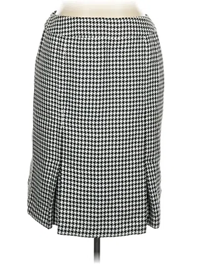 Pre-owned Kasper Casual Skirt In Gray