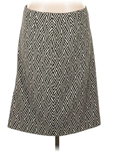 Pre-owned Kasper Casual Skirt In Gray
