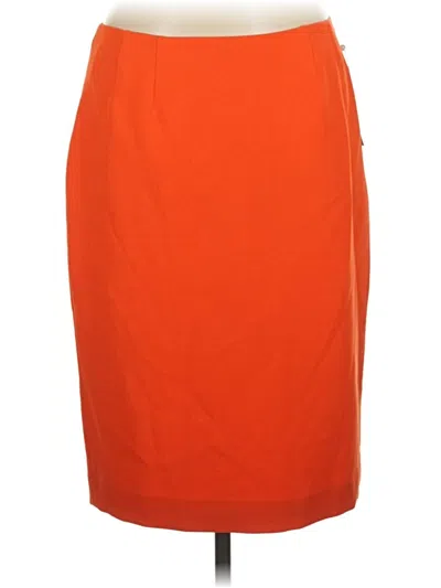 Kasper Casual Skirt In Orange