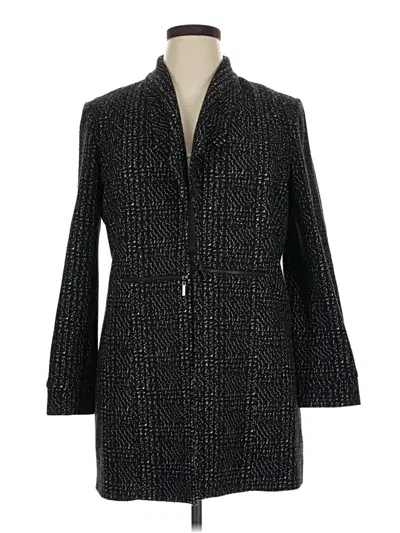 Pre-owned Kasper Coat In Black