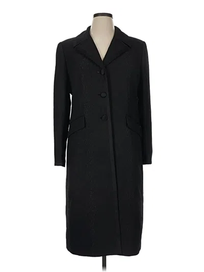Pre-owned Kasper Coat In Black