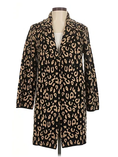 Pre-owned Kasper Coat In Gold