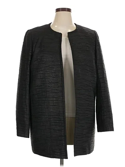 Pre-owned Kasper Coat In Gray