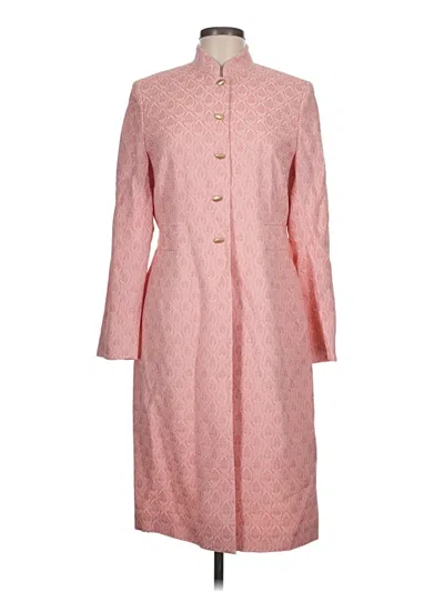 Pre-owned Kasper Coat In Pink