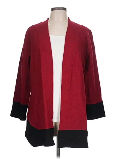 Pre-owned Kasper Coat In Red