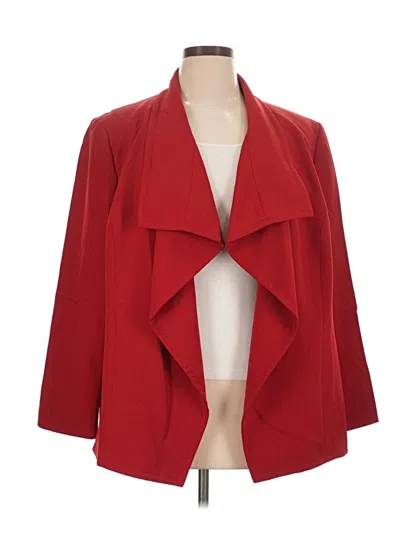Pre-owned Kasper Coat In Red