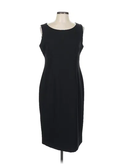 Pre-owned Kasper Cocktail Dress In Black