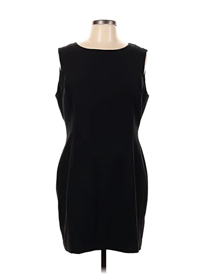 Pre-owned Kasper Cocktail Dress In Black